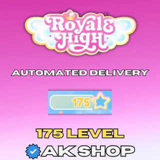 Royale High Trade Ready 175 Level Account | No Mail | Automated Delivery