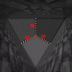 🔥 Perfect 20×20×20 Base/Farm Hole