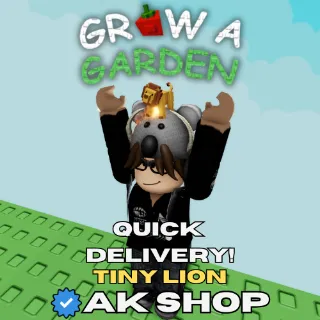 Tiny Lion Grow a Garden
