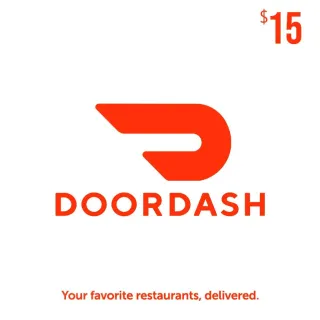 $15.00 USD DoorDash