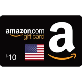 $10.00 USD Amazon Gift Card