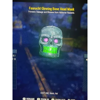 Glowing Bone head