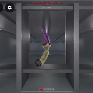 Amethyst Karambit SI