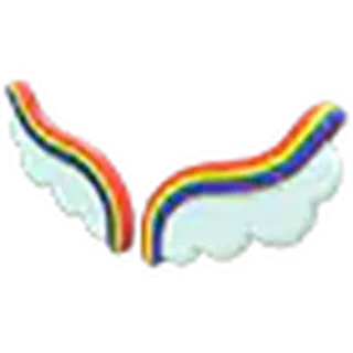 Rainbow Cloud Wings