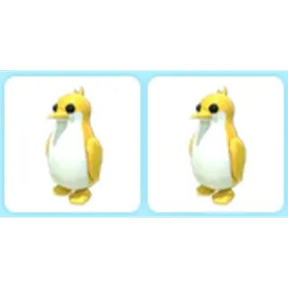 x2 Golden King Penguin