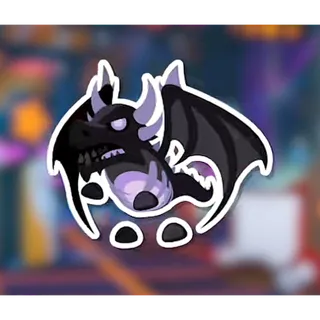 Shadow Dragon Animated Sticker