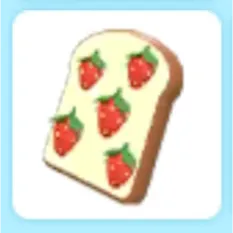 Strawberry Toast Flying Disc