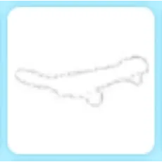 Neon White Skateboard