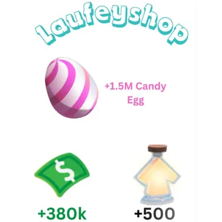Adopt Me! - 1.5M Candy Egg Account