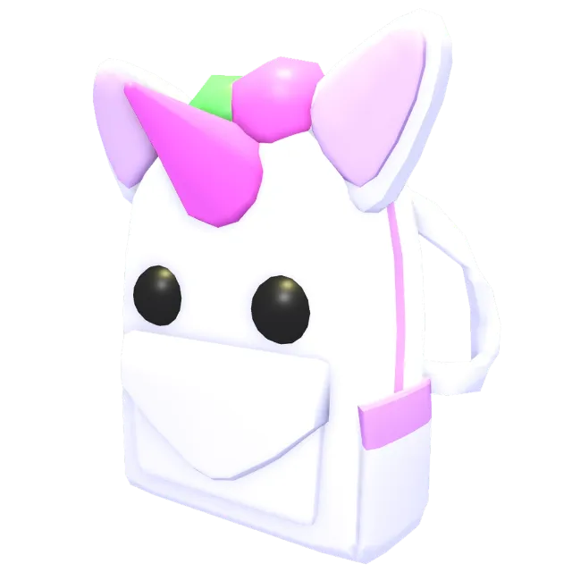 Adoptme Backpack Icon Unicorn Backpack - Adopt Me Game Item - Gameflip