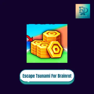 1000 Tokens - Escape Tsunami For Brainrot | Fast Delivery