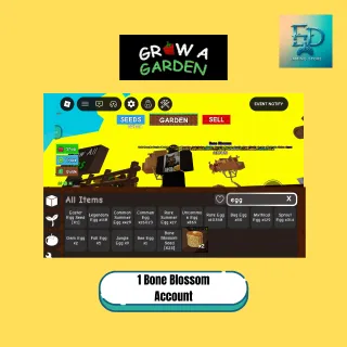 1x Bone Blossom Tree + 23 Bone Blossom Seed + 2 Pancake Account | Cheapest Deal