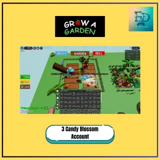 3x Candy Blossom Tree Account | Cheapest Deal