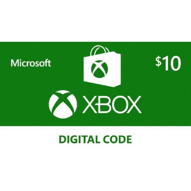 10 dollar xbox gift card