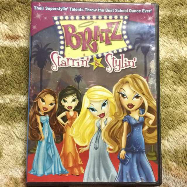 bratz starrin and stylin dvd