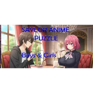 Saylor Anime Puzzle Boys & Girls
