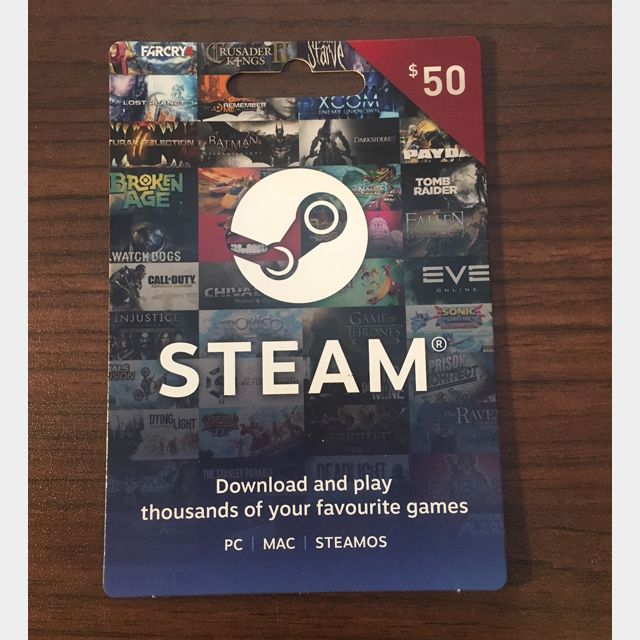 50 STEAM GIFT CARD Steam Gift Cards Gameflip