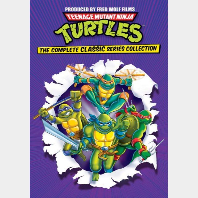 Teenage Mutant Ninja Turtles: The Complete Classic Series Collection ...