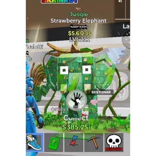 Jungle Strawberry Elephant 1 trait Steal the Brainrot Fortnite