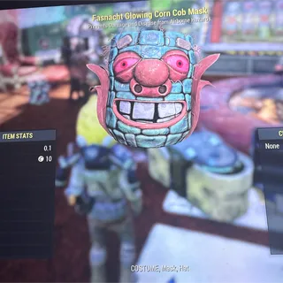 Glowing Corn Cob Mask
