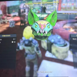 Glowing Scorchbeast Mask