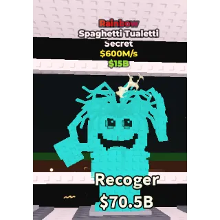 Spaghetti Tualetti Rainbow 600M/s