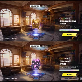 Zero Point & Gold Zero Point Sprites Bundle Fortnite