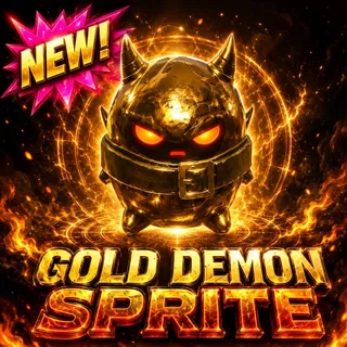 FORTNITE GOLD DEMON SPRITE