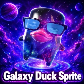 Galaxy Duck Sprite