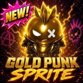 FORTNITE GOLD PUNK SPRITE