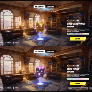 Zero Point & Gold Zero Point Sprites Bundle Fortnite