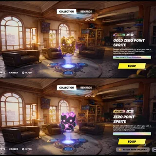 Zero Point & Gold Zero Point Sprites Bundle Fortnite