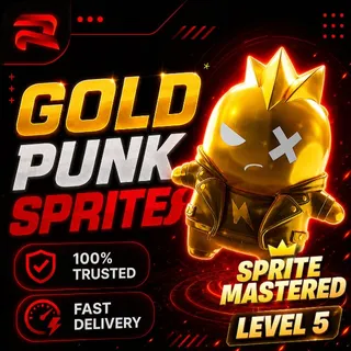 Mastered Gold Punk Sprite / Level 5
