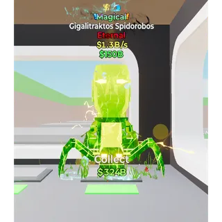 Fortnite Steal The Brainrot Gigalitraktos Spidorobos Magical 2 Traits 1.3B/s