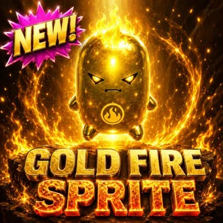 FORTNITE GOLD FIRE SPRITE