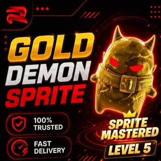 Mastered Gold Demon Sprite / Level 5