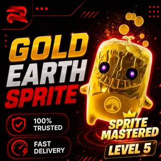 Mastered Gold Earth Sprite / Level 5