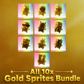 Fortnite All Gold Sprites Bundle