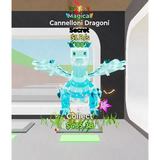 Fortnite Steal The Brainrot Magical Cannelloni Dragoni 3 traits 1B/s