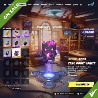 Fortnite Zero Point Sprite
