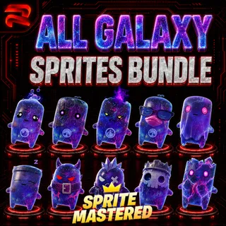 All Galaxy Sprites Bundle / Mastered / Level 5