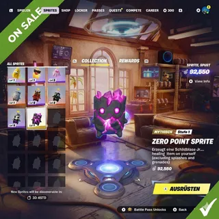 Fortnite Zero Point Sprite