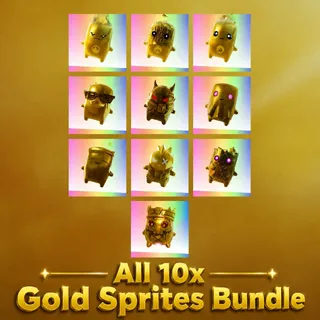 Fortnite All Gold Sprites Bundle