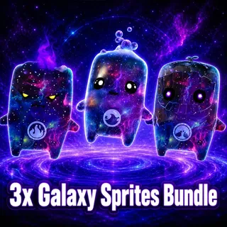 3x Galaxy Sprites Bundle
