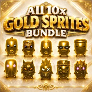 Fortnite All Gold Sprites Bundle