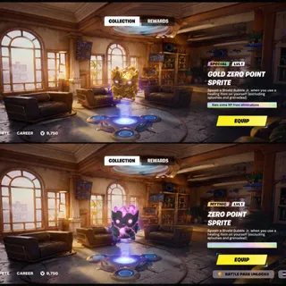 Zero Point & Gold Zero Point Sprites Bundle Fortnite