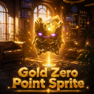 Fortnite Gold Zero Point Sprite