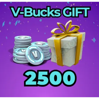 2500 VBUCKS (Item Shop Method)