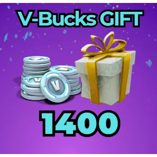 1400 VBUCKS (Item Shop Method)