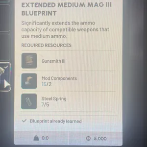 Extended Mag III BP